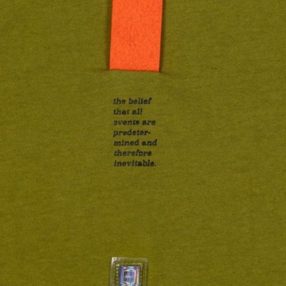 ADVISORY BOARD CRYSTALS (Abc) “FATALISM” T-Shirt Moss Green NEW WITOUT TAG - Picture 6 of 8